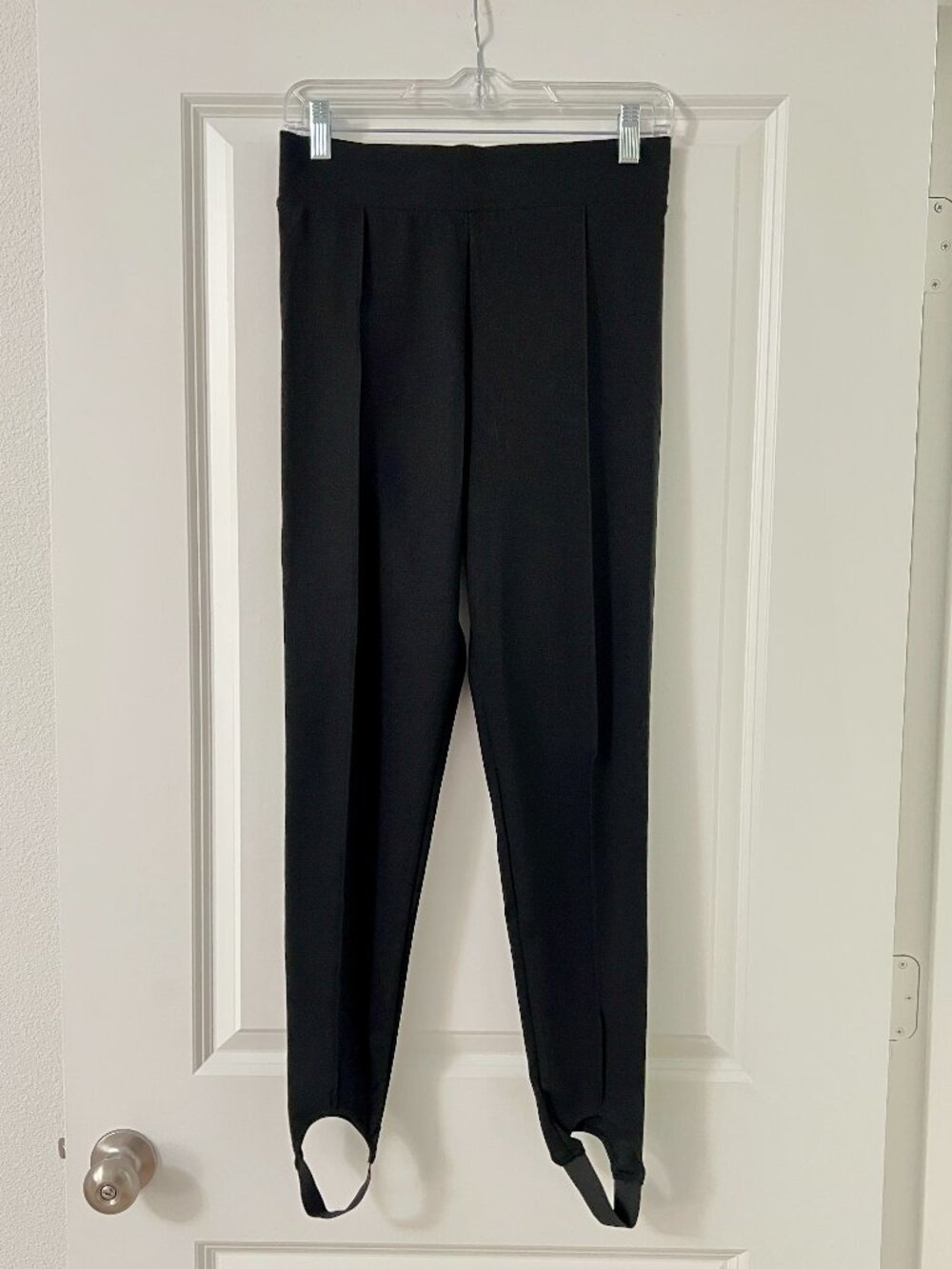 F&F Black Stirrup Leggings, NEW